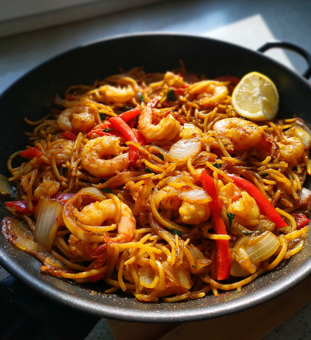 Seafood Fideuà Paella - detail 1