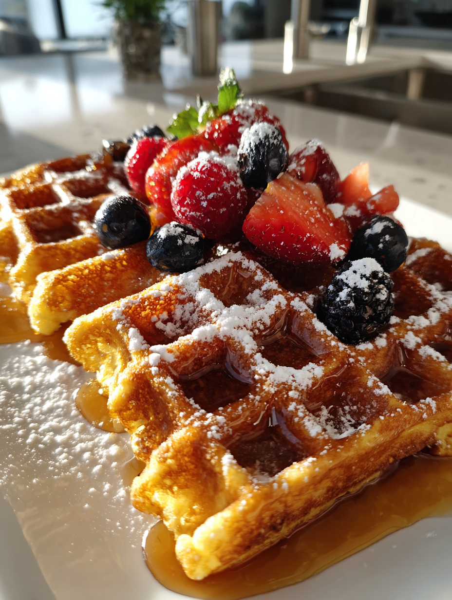 Einfaches Waffeln Rezept für das perfekte Frühstück zu Hause waffeln rezept