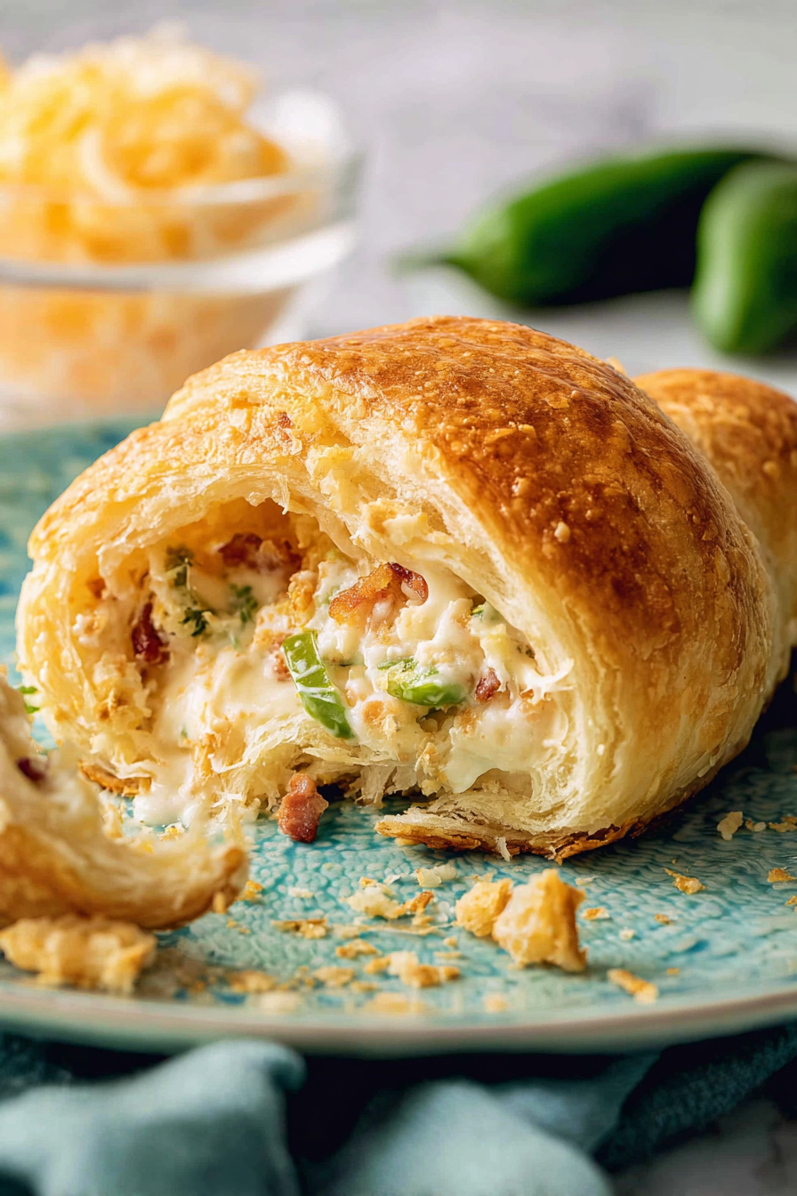jalapeño popper crescent rolls