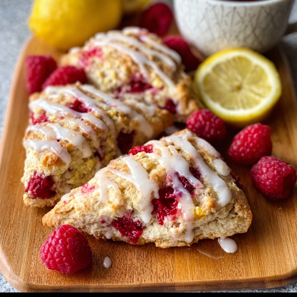 Lemon Raspberry Scones: A Delightful Treat for Any Time