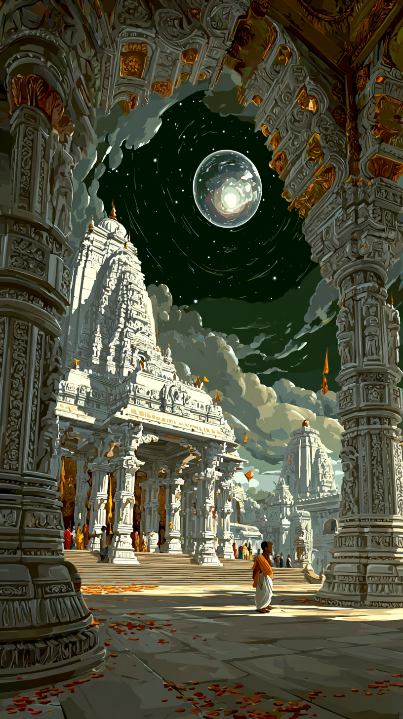 Interior layout of a Bagh Vihara cave