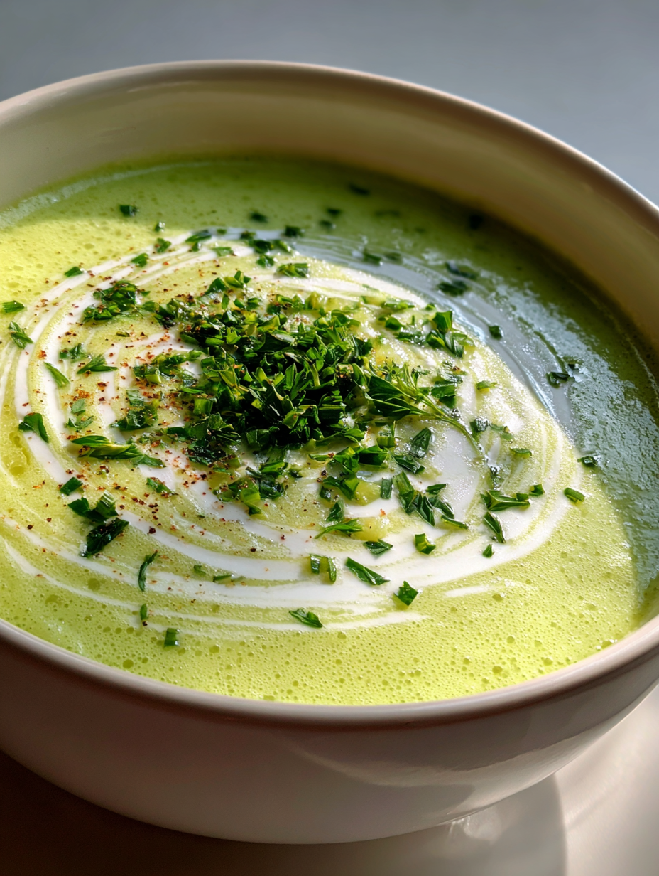 zucchini suppe rezept: cremige Köstlichkeit mit frischen Kräutern zucchini suppe rezept