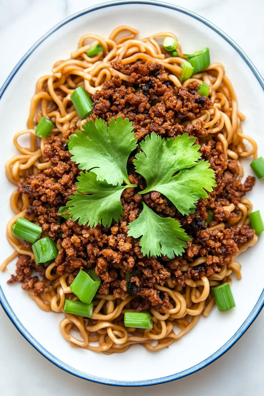 Flavorful Ground Pork With Noodles flavorful-ground-pork-with-noodles