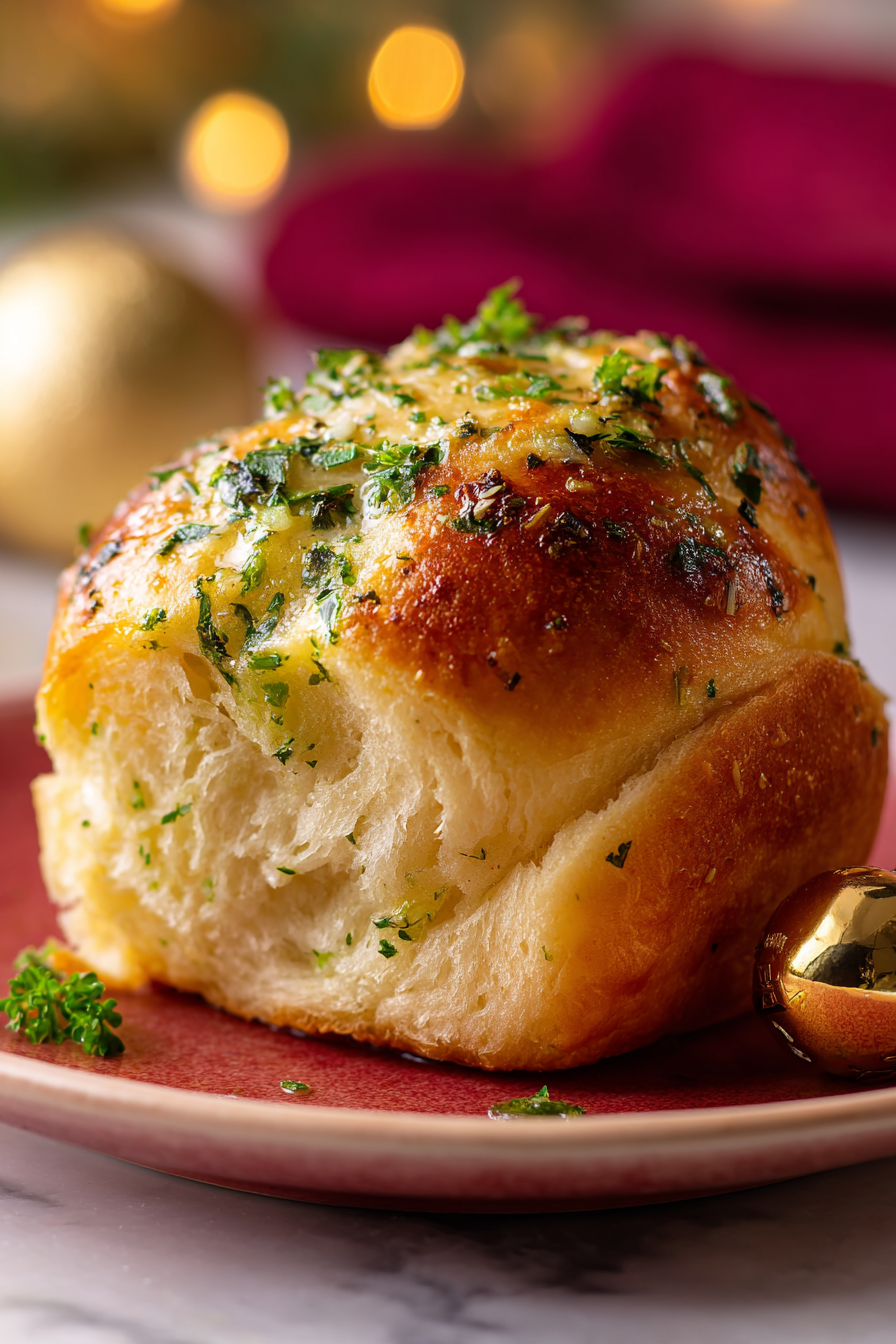 christmas tree garlic bread