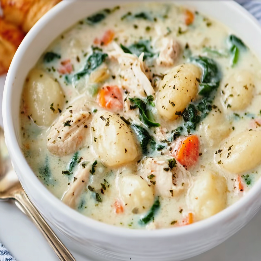 Cozy Olive Garden Chicken Gnocchi Soup