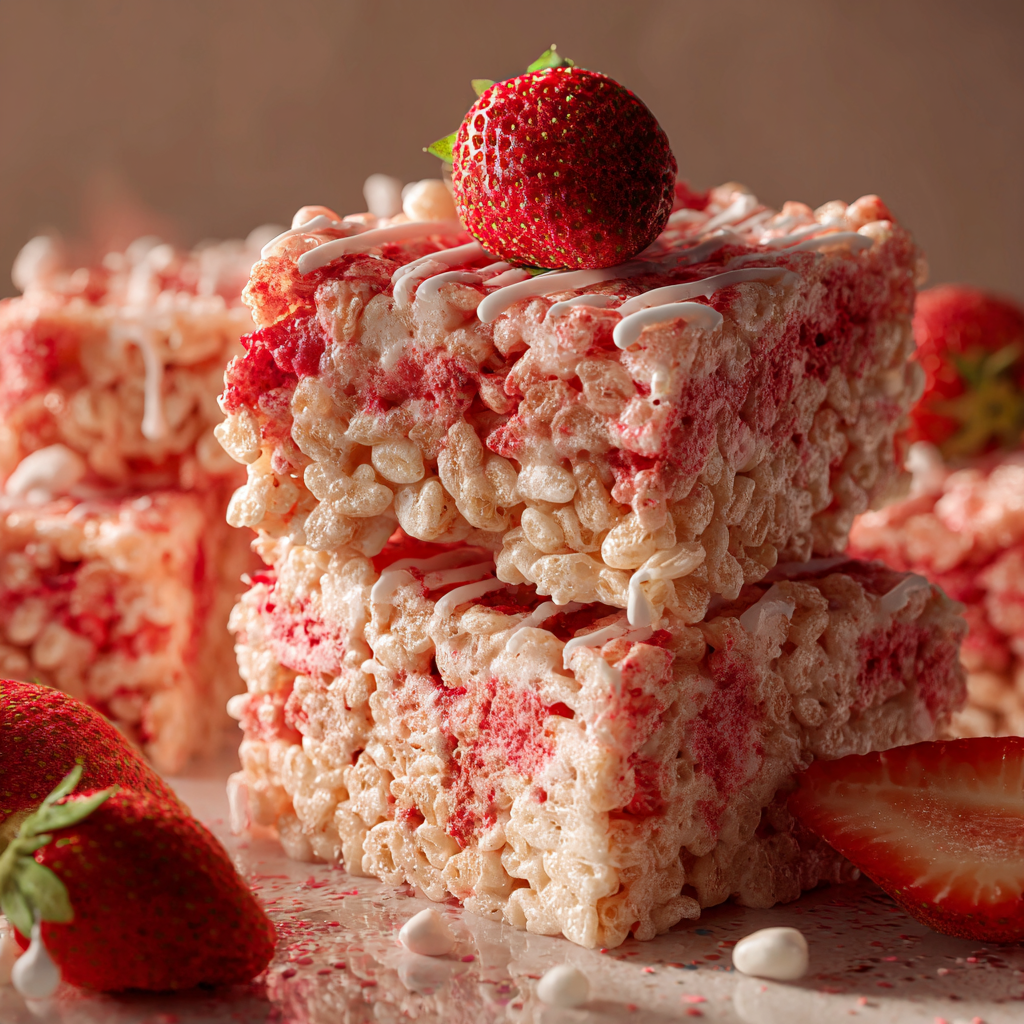 How to Make Strawberry Rice Krispie Treats Fast