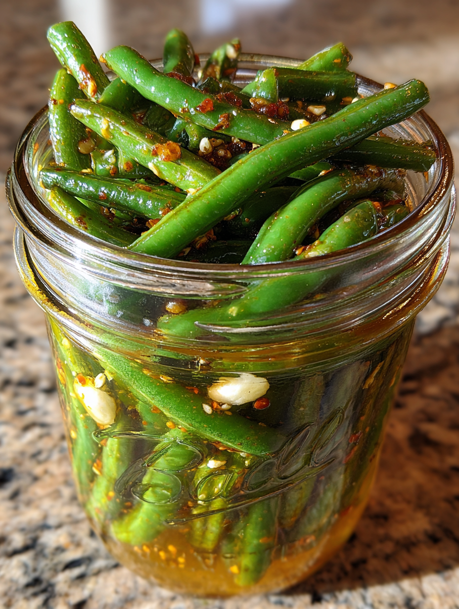 dilly beans recipe: Easy and Flavorful Pickled Green Beans dilly beans recipe