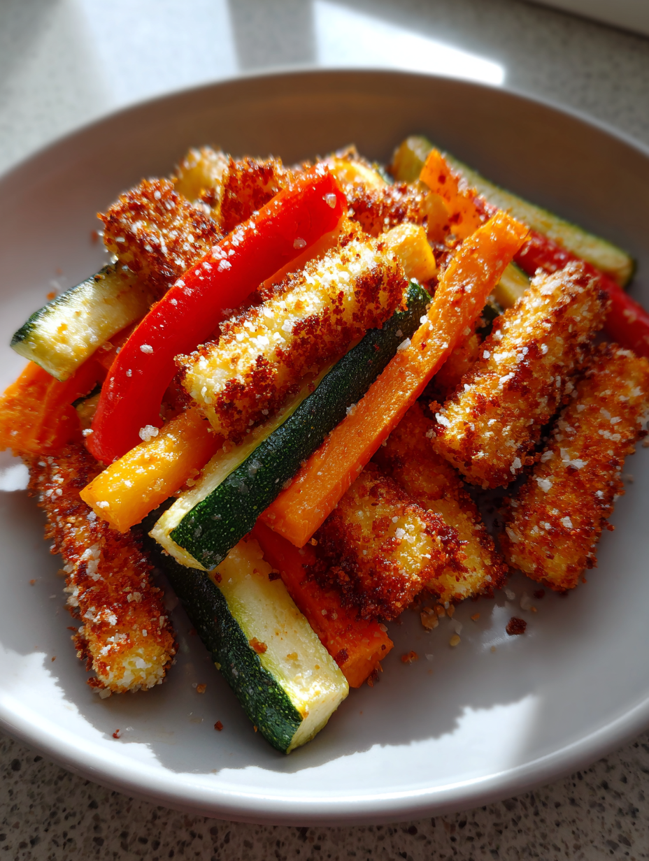 gesunde airfryer rezepte: Knusprige Gemüse-Sticks perfekt zubereitet gesunde airfryer rezepte