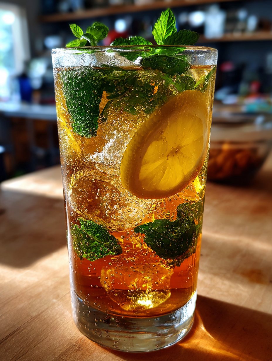 Zelfgemaakte Ice Tea