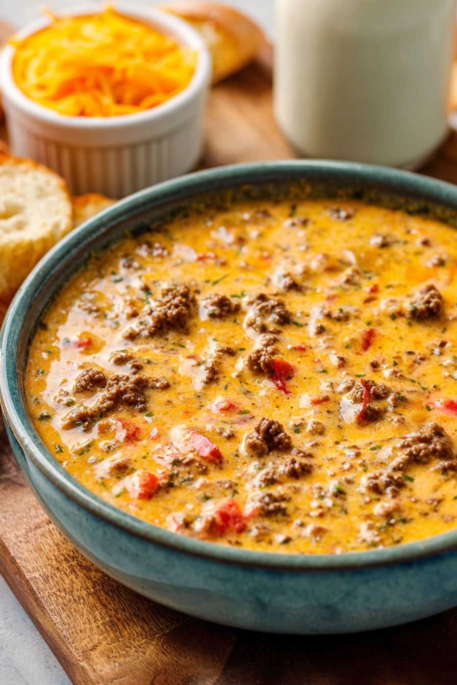 beef queso dip