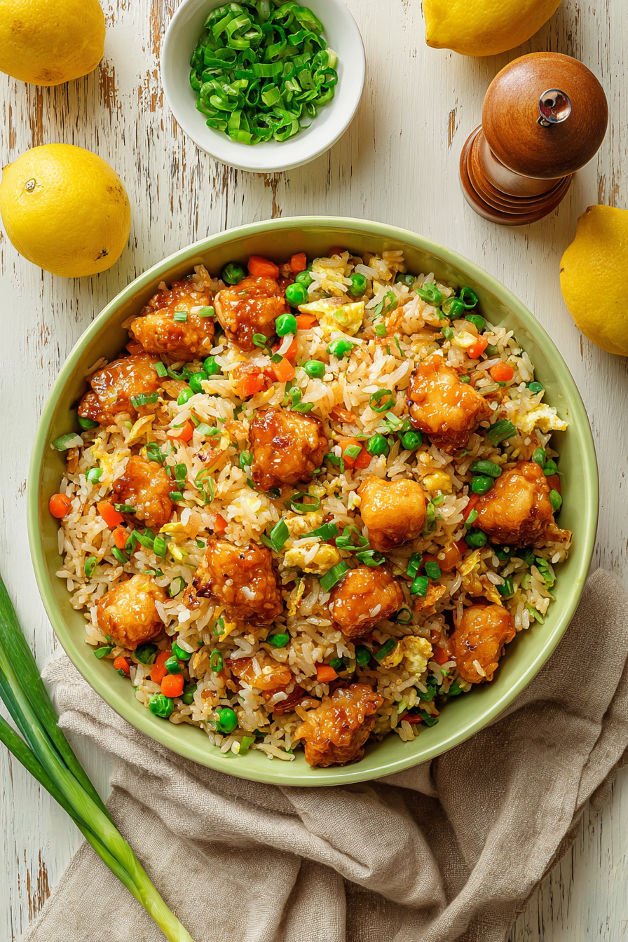 bang bang chicken fried rice