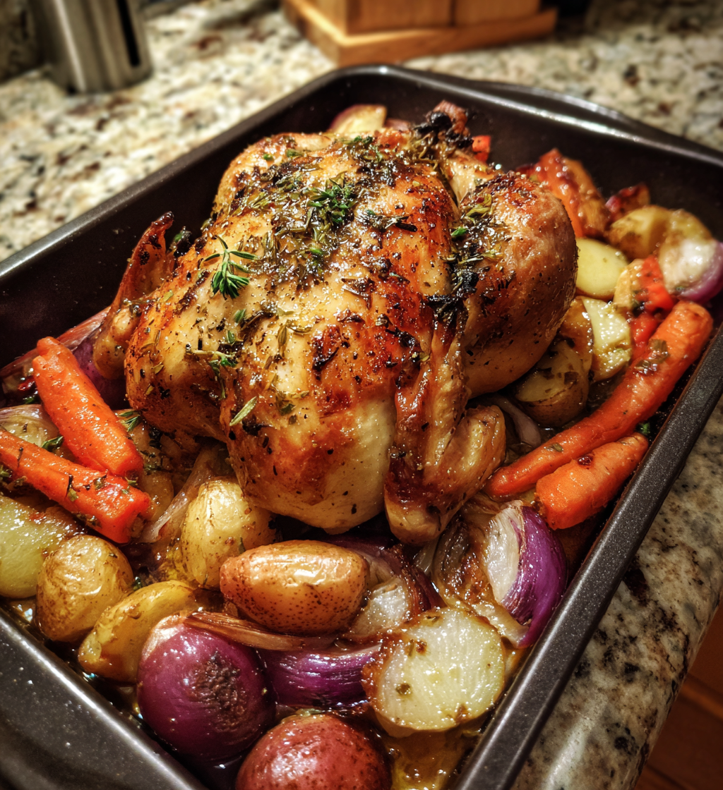 Easy One-pan Roast Chicken and Vegetables - detail 1